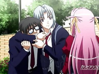 Gakuen anime 01 you really are the worst 1